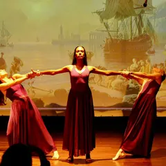 The choreography for "Dido and Aeneas" was created to complement the opera's powerful score, showcasing our ability to create new work for collaborative projects.