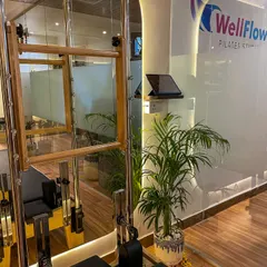 A close-up of our new GK 2 studio, showing the Pilates Cadillac and our signature WellFlow branding. We pay attention to every detail to create a premium and welcoming atmosphere.