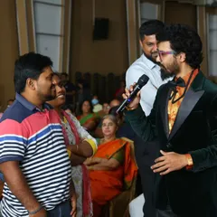 Interacting with parents at the Little Elly school annual day. It's wonderful to see parents get involved and enjoy the event as much as their children do.