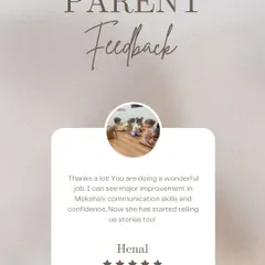 "I can see major improvement in Moksha's communication skills and confidence." We love hearing that our storytelling sessions are empowering children to find their own voice.