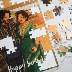 Turn your favorite memory into a one-of-a-kind gift with my custom illustration puzzles. Just send me a photo, and I'll transform it into a Ghibli-style artwork and create a personalized puzzle set.
