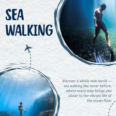 Experience the thrill of sea walking on the ocean floor. It's like taking a walk in an aquarium, getting you up close with the vibrant marine life of the Andamans.