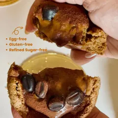 This is my promise to you: every single recipe I teach is egg-free, gluten-free, and refined sugar-free. Here's a look inside one of my gooey, decadent millet cookies, made with only the good stuff.