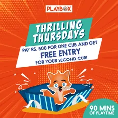 Our "Thrilling Thursdays" promotion, offering a buy-one-get-one-free entry deal to double the fun.