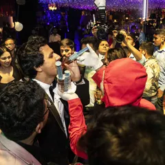 A party isn't a party without our signature syringe shots. Served by our costumed crew, they are a fun and cheeky way to get everyone in the mood to celebrate.