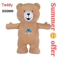 Our classic Teddy Bear mascot costume is made from soft, high-quality imported fur. This lightweight character dress is comfortable for the person inside and a huge hit at birthday parties and school functions.