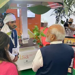 We were deeply honored to present our Smart Solar Hut innovation to the Honorable Prime Minister of India, Shri Narendra Modi. This interaction at the Re-Invest 2024 event was a significant moment, affirming our mission to contribute to a self-reliant and sustainable India.
