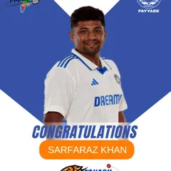 We celebrate the success of our senior player, Sarfaraz Khan, on his selection for the Aakash Tigers in the T20 Mumbai League. His journey is an inspiration and a testament to the pathways we help create for dedicated cricketers.