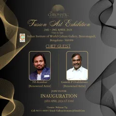 We were honored to be invited as chief guests for the Fusion Art Exhibition. We believe in supporting platforms that provide visibility and encouragement to local artists.