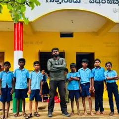 A proud moment with the future generation. These children are the reason I am so passionate about revitalizing government schools, giving them a beautiful place to learn and dream.