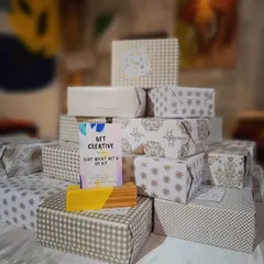 Each of our DIY kits is wrapped with love and ready to become a creative adventure. They make the perfect gift for birthdays, holidays, or just because.