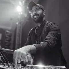 A candid moment of pure joy while DJing at a wedding in Agra. Loving what you do is infectious and makes the music even better.