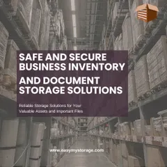 Our safe and secure business inventory and document storage solutions are perfect for your valuable assets and important files, all kept in our reliable facilities.