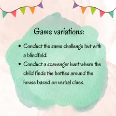 This video demonstrates our "Smell Bottle" activity. By matching identical scents, children isolate and refine their olfactory sense, which also helps develop memory and language to describe their sensory experiences.