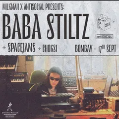The poster for my debut gig for Milkman, opening for Baba Stiltz at Antisocial. It was an honor to be on the lineup with such a respected artist.
