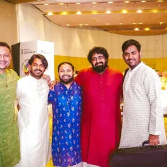 A post-performance picture with my wonderful fellow musicians after a beautiful concert for the Ministry of Finance in Delhi. Collaboration is at the heart of so much of my music.