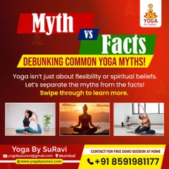 Let's separate yoga myths from the facts. Yoga is a rich and diverse practice that goes far beyond just stretching or spiritual beliefs. We're here to guide you through the truths.