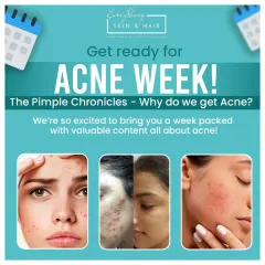 Acne is the most common skin concern I treat. This week, we are focusing on providing valuable, evidence-based information about its causes and the various effective treatments available to help you achieve clear skin.
