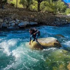 Feeling the life force of the water. Connecting with the five elements, or pancha bhutas, is a core part of a holistic yoga practice.