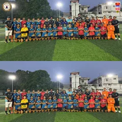 A victory for our women's team in a friendly match, celebrated with a special guest, the Head of Women's Football at AIFF. We are proud to be a hub for women's football development and to host inspiring leaders in the sport.