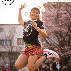 Soaring towards the weekend in my Ultraboost Light shoes. This jump captures the epic energy and happiness that running brings me.