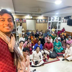 A selfie with the wonderful participants of the Namba Aathu Katcheri workshop. The energy and dedication in the room were truly inspiring.