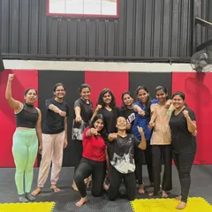 The energy after one of our women's self-defense seminars is incredible. This is a team of empowered women, ready to stand tall and handle themselves. You can see the confidence and camaraderie that we build in every single session.