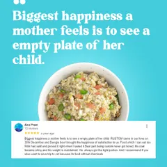 This review from a fellow pet parent truly touches my heart. 🧡 Seeing your furry child lick the bowl clean is a joy like no other, and it’s the reason I started this journey. We provide food that is so pure, even you can taste it, ensuring your pet never gets bored and their health shines through.
