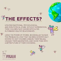 The effects of childhood trauma can be lifelong, but we are tackling this problem with the power of stories. Our programs are scientifically shown to help children unravel trauma and build a better future.