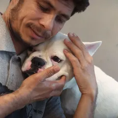 The best part of our day is getting cuddles from a happy client. We build a bond of trust with every pet, making their spa experience feel safe and full of love.