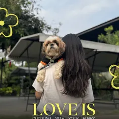 Love is cuddling with your furry friend. We provide the perfect setting for you to make memories with your best pal.