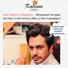 A little humor that captures the feeling perfectly! This is the reaction many of my patients have when they see their new hair in the mirror. Sometimes, it feels like magic.