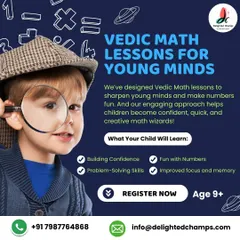 Discover the power of ancient Indian mathematics. My Vedic Math lessons are designed for students aged 9 and up to make complex calculations simple and fun, building skills for competitive exams and beyond.
