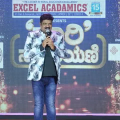Speaking to the audience during a program hosted by Public TV and Excel Academics. Stage shows like these are a great way to connect directly with people.