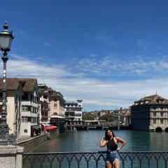 Exploring the beautiful city of Zurich. Traveling and seeing the world is one of my passions, and my fitness journey has given me the physical freedom and confidence to do it without hesitation.