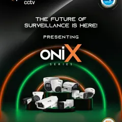 The future of surveillance is here with our ONiX Series. Engineered to protect and encrypted to defend, this product line brings the same cyber-secure technology used for critical infrastructure to your home and workplace.