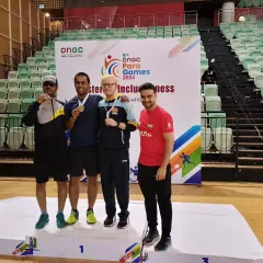 A proud moment for the ESA Family as our para-athlete Dewanshu stands on the podium at the 5th ONGC Para Games. My specialized para-table tennis coaching is designed to help every determined athlete reach their competitive goals.