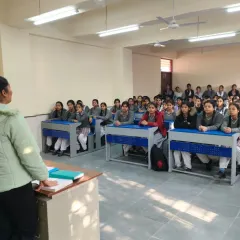 Our team conducting a Health & Nutrition Camp at Samagra Shiksha School in New Delhi. We are dedicated to spreading wellness and mindfulness to create a healthier future generation.