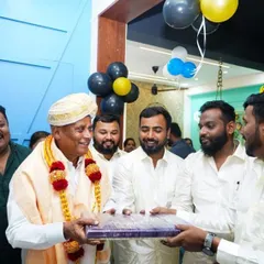 We were honored to have Sri V. Somanna at the opening of our RR Nagar studio. His presence and support mean a lot to us as a local Bangalore brand.