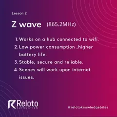 We often recommend Z-Wave technology for its stability and security. It operates on a low-frequency band, avoiding interference with WiFi, and its low power consumption means longer battery life for your wireless devices.