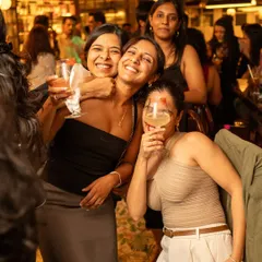 Pure joy and friendship captured in one photo. My throwback nights are all about creating these feel-good moments.