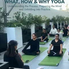 Leading a corporate wellness workshop for the team at Chanel. It was a joy to introduce them to the roots of yoga and provide practical tools for their well-being.