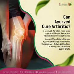 Our three-stage approach to arthritis care involves Repair, Revive, and Rejuvenate. We use a holistic combination of diet, medicines, and Panchakarma therapies to manage pain and improve quality of life.