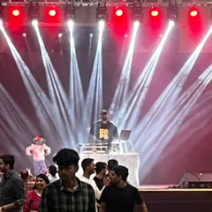 The spotlight's on and the crowd is ready. This was a huge event where the production value was just as important as the music.