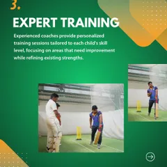 This graphic highlights our commitment to expert, personalized training, a key benefit of enrolling in our camps.