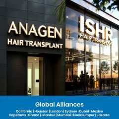 Our global alliances with clinics like ISHR extend our reach to cities like California, London, Dubai, and Sydney. This network allows us to share knowledge and offer our advanced techniques to a wider audience. (Also covers ID 6)