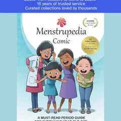 The "Menstrupedia Comic" is a friendly and easy-to-understand guide to periods for young girls. Medically accurate and culturally sensitive, it uses beautiful illustrations to help parents and educators talk openly about puberty and growing up.