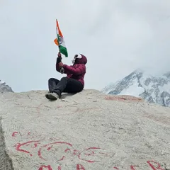 Taking a moment to soak it all in at the base camp. The journey is long, but the feeling of accomplishment is incredible. My goal is to get you physically prepared so you can enjoy these once in a lifetime moments without being held back by your fitness.