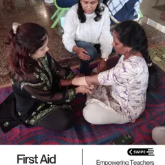 A prepared environment includes a prepared teacher. Our hands-on first aid training empowers educators to act confidently in any situation, ensuring the safety and well being of every child is always the first priority.