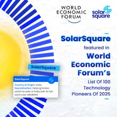 We are incredibly proud to be recognized by the World Economic Forum as one of the Top 100 Technology Pioneers of 2025. This global honor fuels our mission to bring reliable solar solutions from Indian rooftops to the world stage.